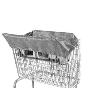 Skip Hop Take Cover Shopping Cart Cover - Gray Dot